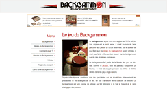 Desktop Screenshot of jeu-backgammon.net